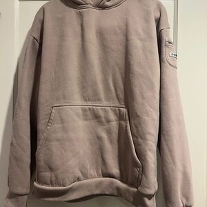 Comfrt travel essentials Hoodie- bark